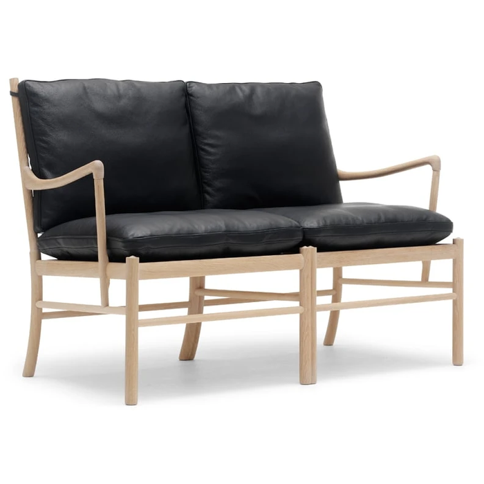 Photo of O149-2 Colonial Sofa 2-Seats Guy 7150 Leader-Spat One