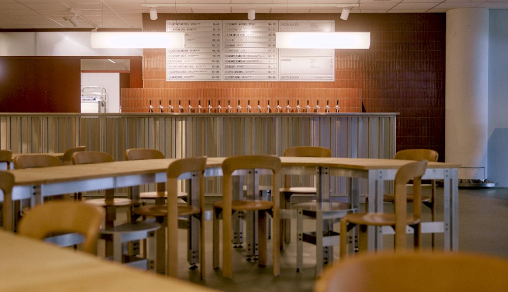 Interior of venue