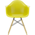 Eames Plastic Armchair Daw - 34 Mustard - Ash Honey Tone - Matstolar - Charles & Ray Eames - Gul - Metall/trä/plast