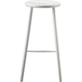 Thumbnail photo of J27b Bar Stool Børge Mogensen H: 75 cm - White