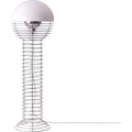 Thumbnail photo of Wire Floor Lamp Chrome/white - Shade lamps - Verner Panton - White