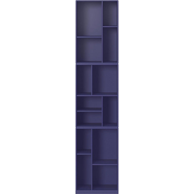 Photo of Loom Slim Bookcase, Plinth H3 Cm - Monarch - Bokhyllor - Peter J. Lassen - Blå - Mdf