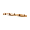 Thumbnail photo of Q3 Allé Hook Rack With 5 Hooks Oak Nature Lacquered