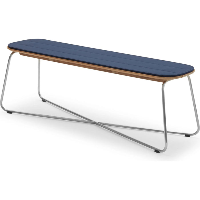Lilium Bench Cushion Marine - Dynor & Kuddar - Blå