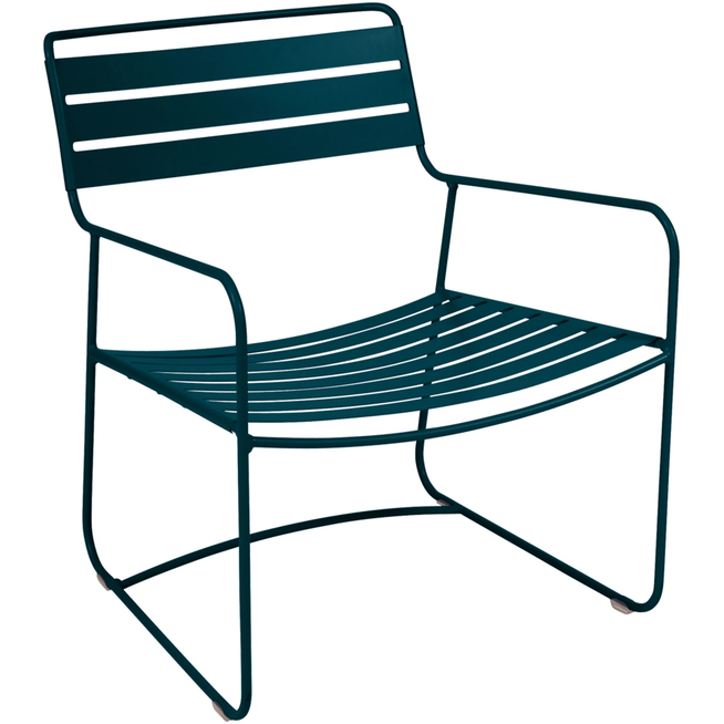 Photo of Surprising Armchair, Deep Blue - Outdoor Dining Chairs - Harald Guggenbichler - Blue - Metal