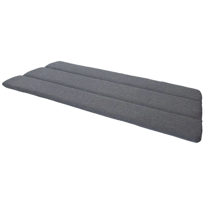 Photo of Breeze 2-seater Lounge Sofa Cushion - Outdoor Cushions - Black - Cane-line Natté - W: 118 x D: 46 x H: 2 cm