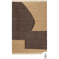 Thumbnail photo of Forene Gulvtæppe - Gulvtæppe - 140 X 200 - Tan/chocolate - W140 X D1 X H200 Cm