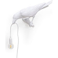 Thumbnail photo of Bird Lamp Looking Left White Outdoor