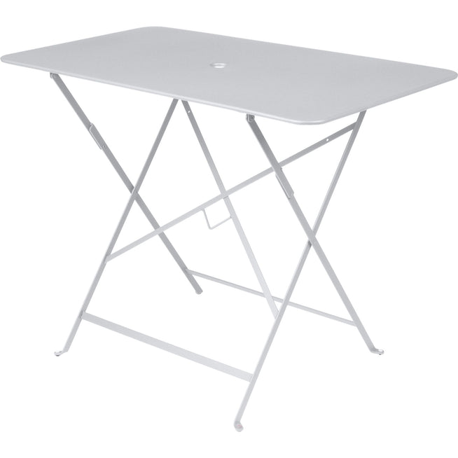 Photo of Bistro Table 97 x 57 cm, Cotton White - Garden Table - White - Metal
