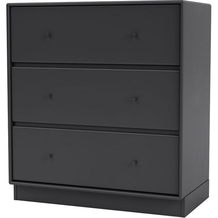 Photo of Carry Dresser, Plinth H7 cm - Anthracite - Dressers - Peter J. Lassen - Black - Wood