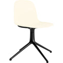 Form Chair Swivel 4L - Black Aluminium
