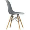 Eames Plastic Chair Dsw - 56 Granite Grey - Ash Honey Tone - Matstolar - Charles & Ray Eames - Grå - Metall/trä/plast