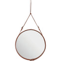 Adnet Wall Mirror, Circular Large