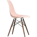 Eames Plastic Chair Dsw - 41 Pale Rose - Dark Maple - Matstolar - Charles & Ray Eames - Rosa - Metall/trä/plast