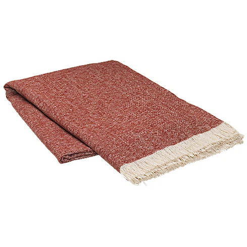 Photo of Søren Plaid Cotton Brown - W130XL180cm