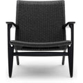 Thumbnail photo of Carl Hansen - Ch25, black lacquered oak, black braided paper string - Armchairs - Hans J. Wegner - Wood - Natural material/wood