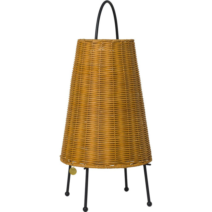 Photo of Porti Braided Lamp - Bordlampe - Natural - Ø25 X H50 Cm
