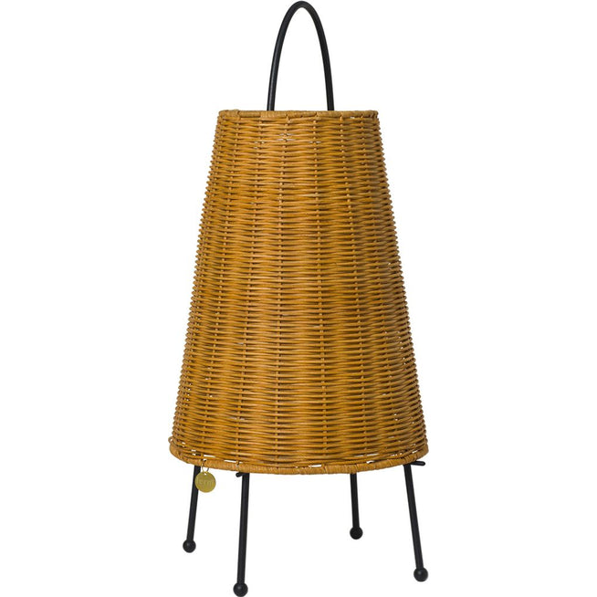 Photo of Porti Braided Lamp - Bordlampe - Natural - Ø25 X H50 Cm