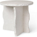 Thumbnail photo of Mineral Sculptural Table - Sofabord - Bianco Curia - Ø: 52 X H: 50 Cm