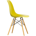 Eames Plastic Chair Dsw - 34 Mustard - Golden Maple - Matstolar - Charles & Ray Eames - Gul - Metall/trä/plast