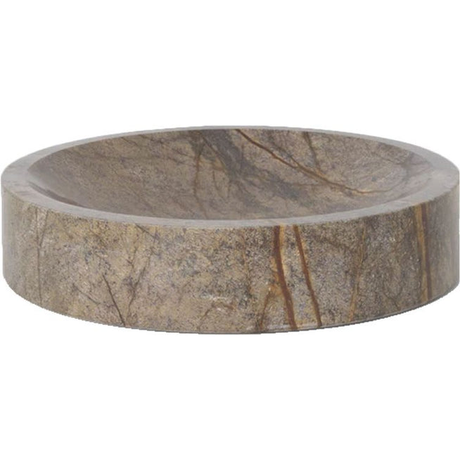 Photo of Scape Bowl Ø: 30 Cm - Brown Marble