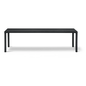 Photo of 6715 Piloti Coffee Table 120x39x35 cm - Black lacquered oak