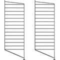 Thumbnail photo of String Headboard 85, Black, 2-pack - Shelving - Nils Strinning - Black - Metal