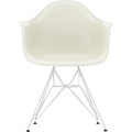 Eames Plastic Armchair Dar - 11 Pebble - White Base - Matstolar - Charles & Ray Eames - Vit - Metall/plast