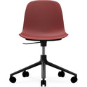 Form Swivel Chair, 5w Office Chair Red