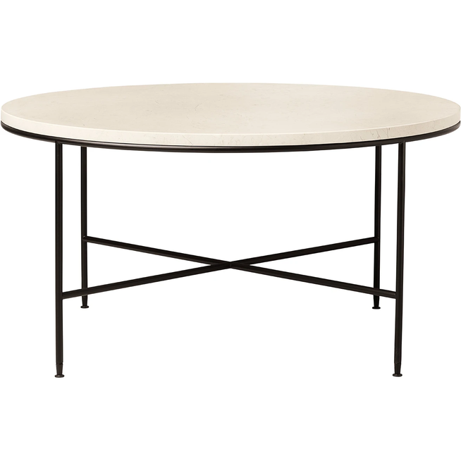 Photo of Mc300 Cirkulärt Soffbord - Cream - Soffbord - Paul Mccobb - Beige - Metal/Soffbord
