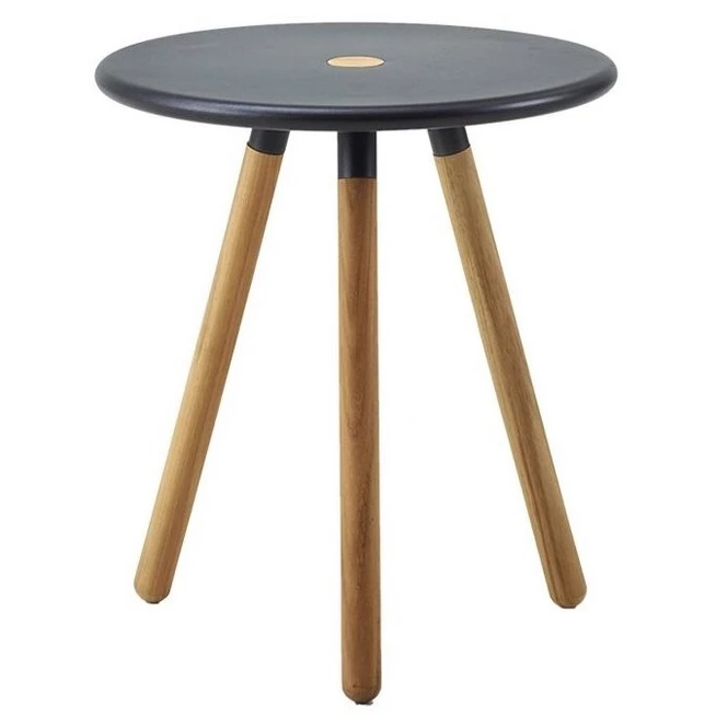 Photo of Area Stool / Side Table - Lava Grey | Without cushion