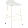 Thumbnail photo of Form Bar Stool 65 Cm Full Upholstery Cream Steel