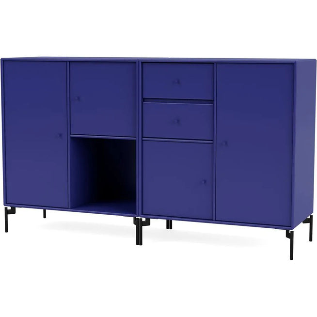 Photo of Couple Sideboard - Monarch / Black Legs - Sideboards - Peter J. Lassen - Blå - Mdf
