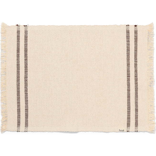 Photo of Savor Placemat - Bordskåner - Off-white / Chocolate - W50 X L38 Cm