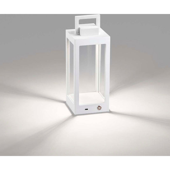 Photo of Lantern Table T1, White, 6w Led, 2700k, Ip54 - Bordslampor Utomhus - Marie Holsting - Vit