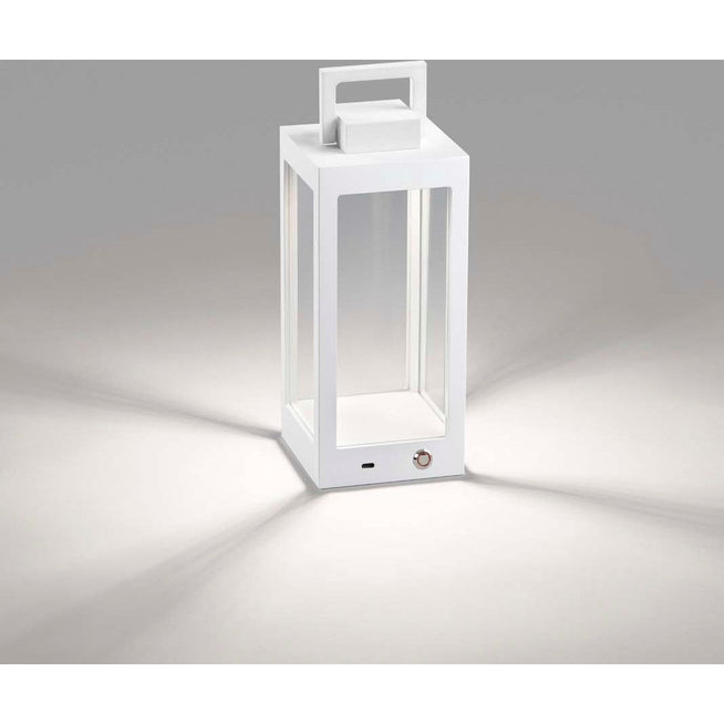 Photo of Lantern Table T1, White, 6w Led, 2700k, Ip54 - Bordslampor Utomhus - Marie Holsting - Vit