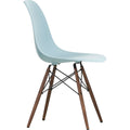 Eames Plastic Chair Dsw Ice Grey - Dark Maple - Matstolar - Charles & Ray Eames - Grå - Metall/trä/plast
