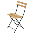 Thumbnail photo of Bistro Natural Chair, Liquorice - Garden Chairs - Black - Metal/Wood