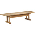 Thumbnail photo of M15 Ermelunden Bench Ash Nature Oiled