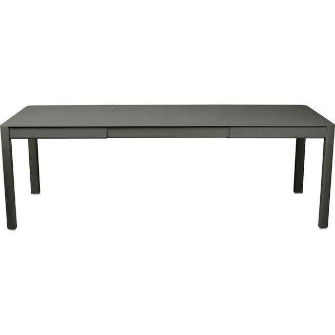 Photo of Ribambelle Table With 2 Extensions - Rosemary - Dining Table Outdoor - Green - Metal