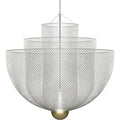 Thumbnail photo of Meshmatics Chandelier Large - Pendellampor - Rick Tegelaar - Silver