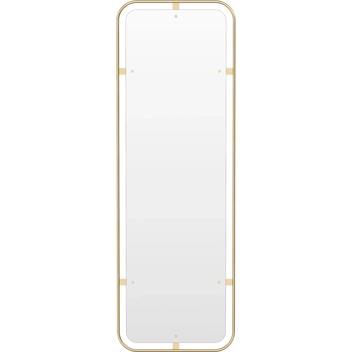 Photo of Nimbus Mirror Rectangular Polished Brass - Full-length Mirrors