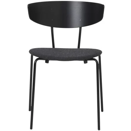 Photo of Herman Chair Fiord H: 74 Cm - Black/191 Dark Grey
