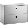 Thumbnail photo of String drawer unit 58x30, grey - Shelving - Nils Strinning - grey - mdf