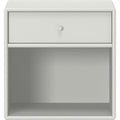 Thumbnail photo of Dream Nightstand, Suspension Rail - Nordic - Bedside Table - Peter J. Lassen - Grey