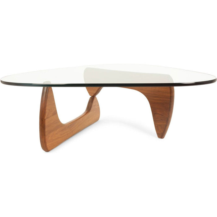 Photo of Noguchi Coffee Table, Black Colored Ash - Coffee Table - Isamu Noguchi - Black - Wood