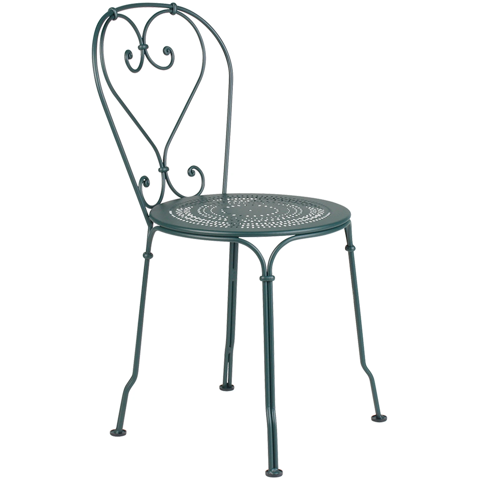 1900 Chair, Cedar Green - Outdoor dining chairs - Green - Metal