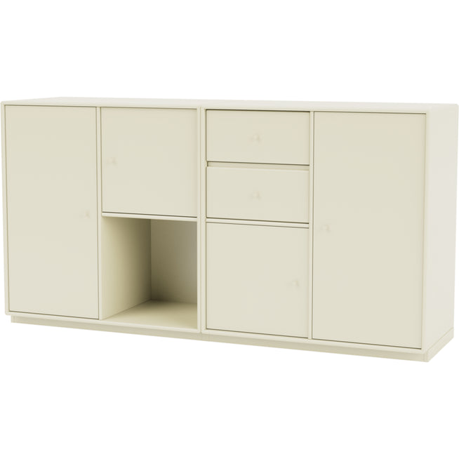 Photo of Couple Sideboard, Plinth H3 Cm - Vanilla - Sideboards - Peter J. Lassen - Vit - Mdf