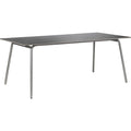 Thumbnail photo of M21 Brick Garden Table 90x180 cm - Stainless Steel/Stone