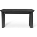 Thumbnail photo of Bevel Bench - Bænk - Black Oiled Oak - W90 X H45 X D35 Cm